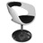 Fauteuil / si&egrave;ge blanc et noir GROOVY  image pub1