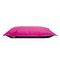 Housse de pouf g&eacute;ant bicolore gris et rose BIG MILIBAG 