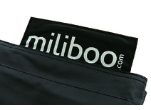 Housse de pouf g&eacute;ant noir BIG MILIBAG