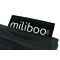 Housse de pouf g&eacute;ant noir BIG MILIBAG