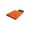 Housse de pouf g&eacute;ant orange BIG MILIBAG