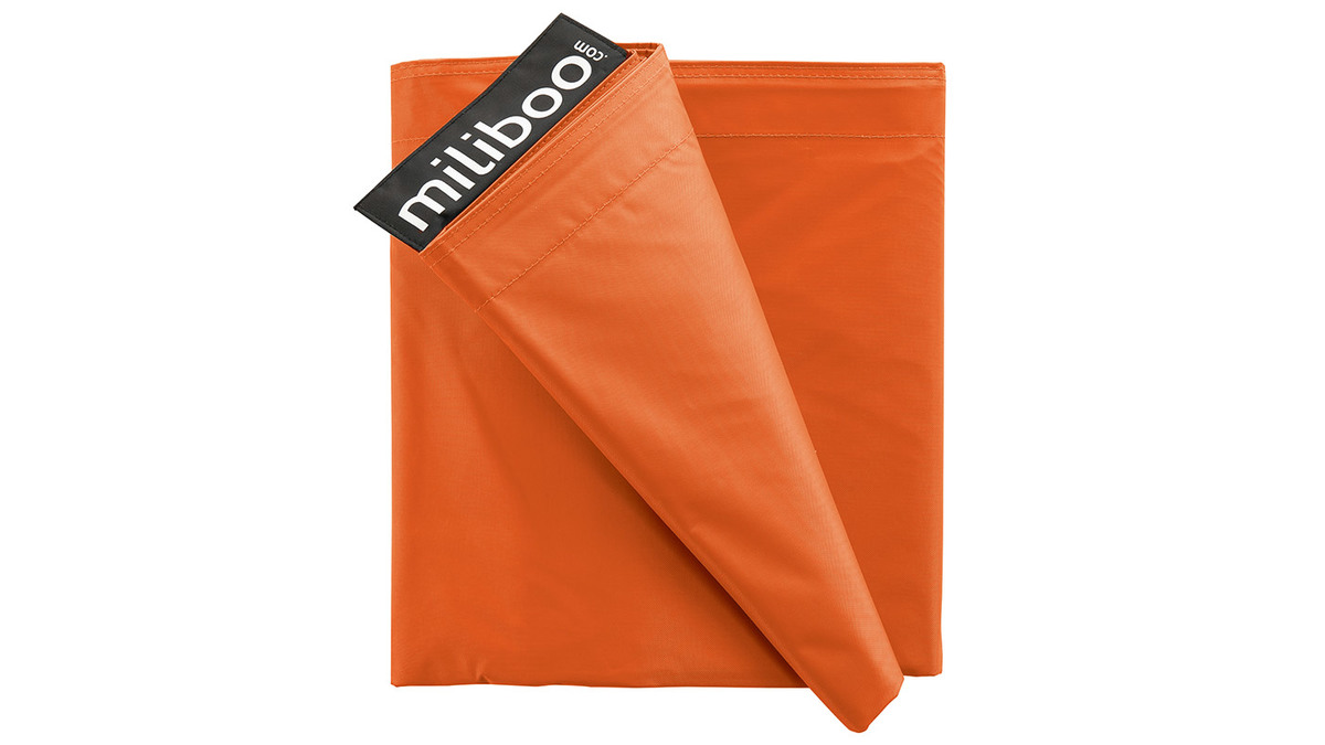 Housse de pouf gant orange BIG MILIBAG