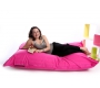 Housse de pouf g&eacute;ant rose BIG MILIBAG