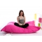 Housse de pouf g&eacute;ant rose BIG MILIBAG
