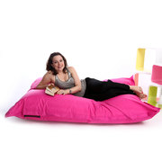 Housse de pouf g&eacute;ant rose BIG MILIBAG