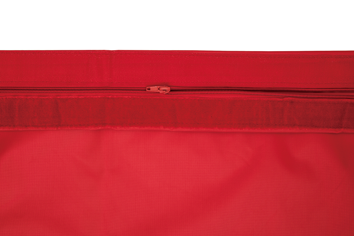 Housse de pouf g&eacute;ant rouge BIG MILIBAG