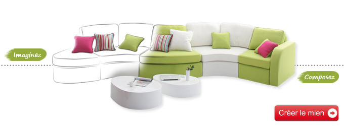 Canape modulable
