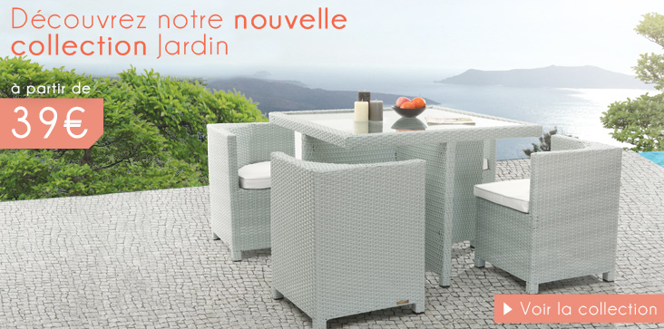 collection salon de jardin