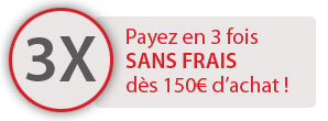 payez en 3 fois!