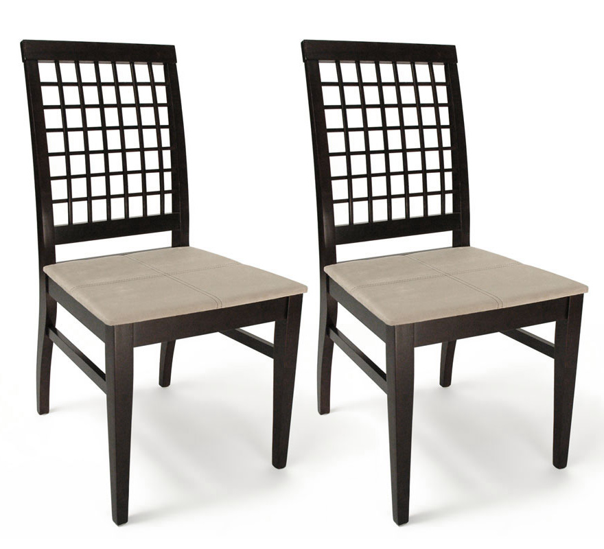 Chaise de cuisine / salle manger en bois weng KOR