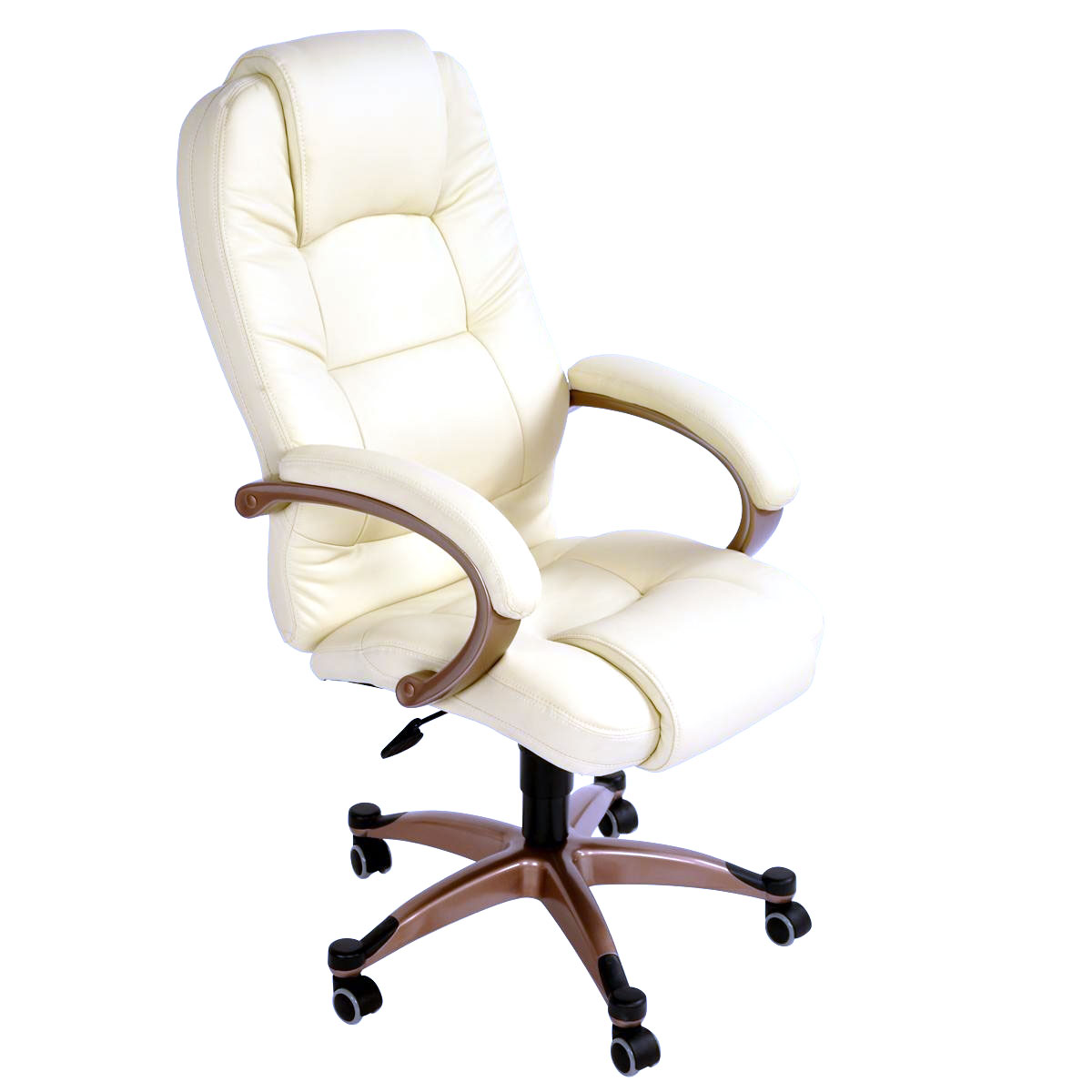 Fauteuil / chaise de bureau ivoire Toronto
