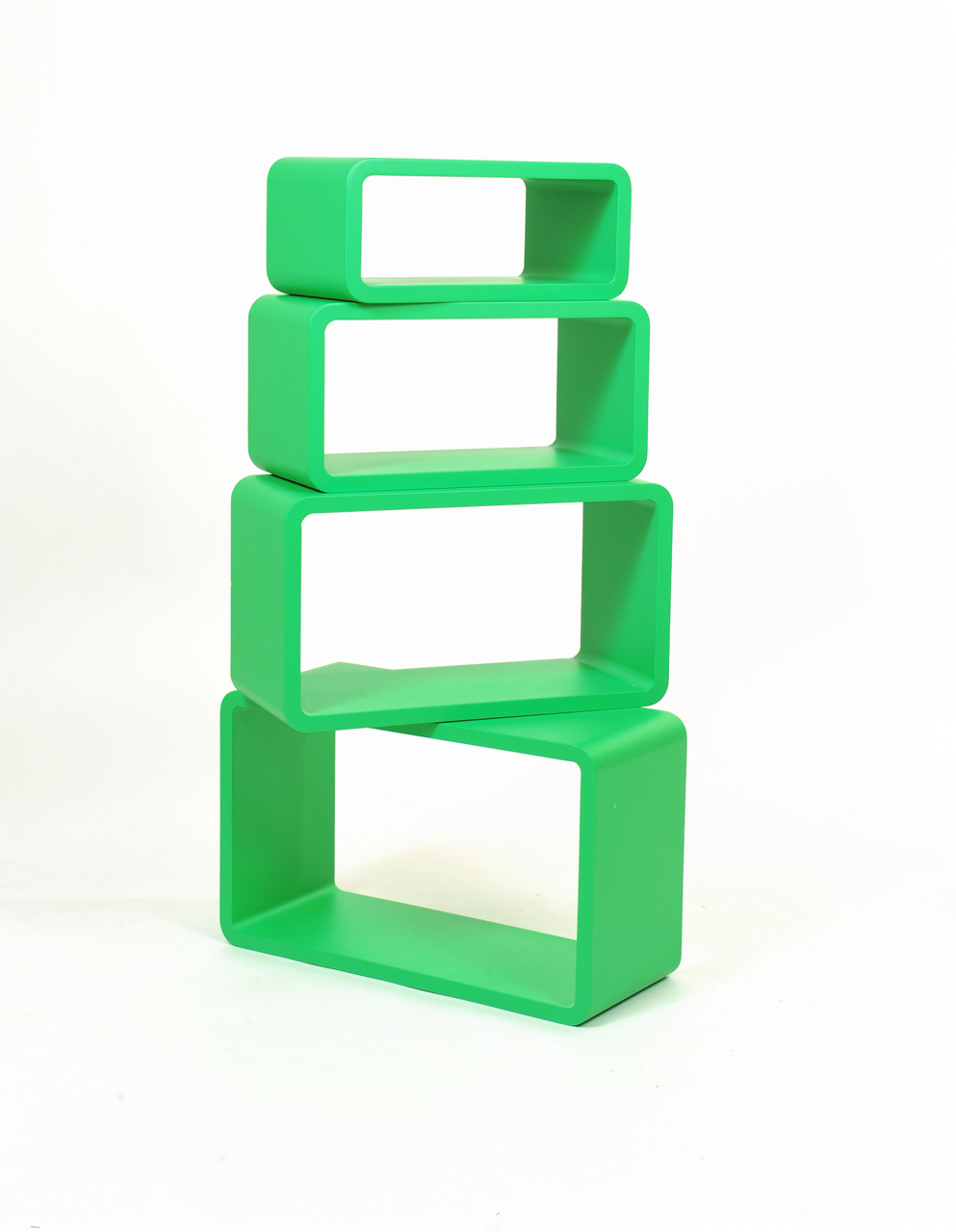 Etagre Pop vert rectangle (lot de 4)