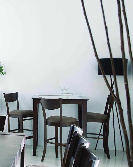 2 Chaises de bar CRESENT- cuisine/salle manger W