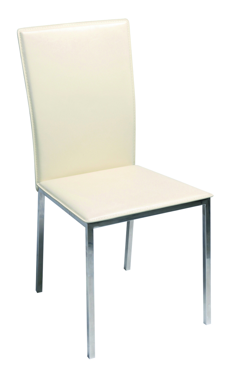 Chaises cuisine / salle manger blanc INOLA (lot d