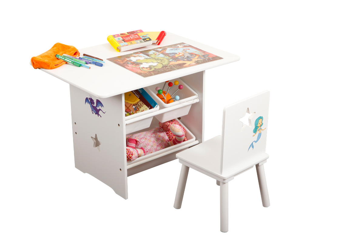Bureau et chaise enfant ETOILE