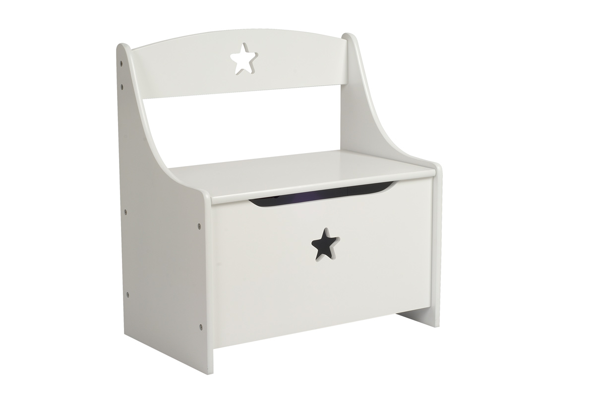 Coffre jouets banc enfant ETOILE