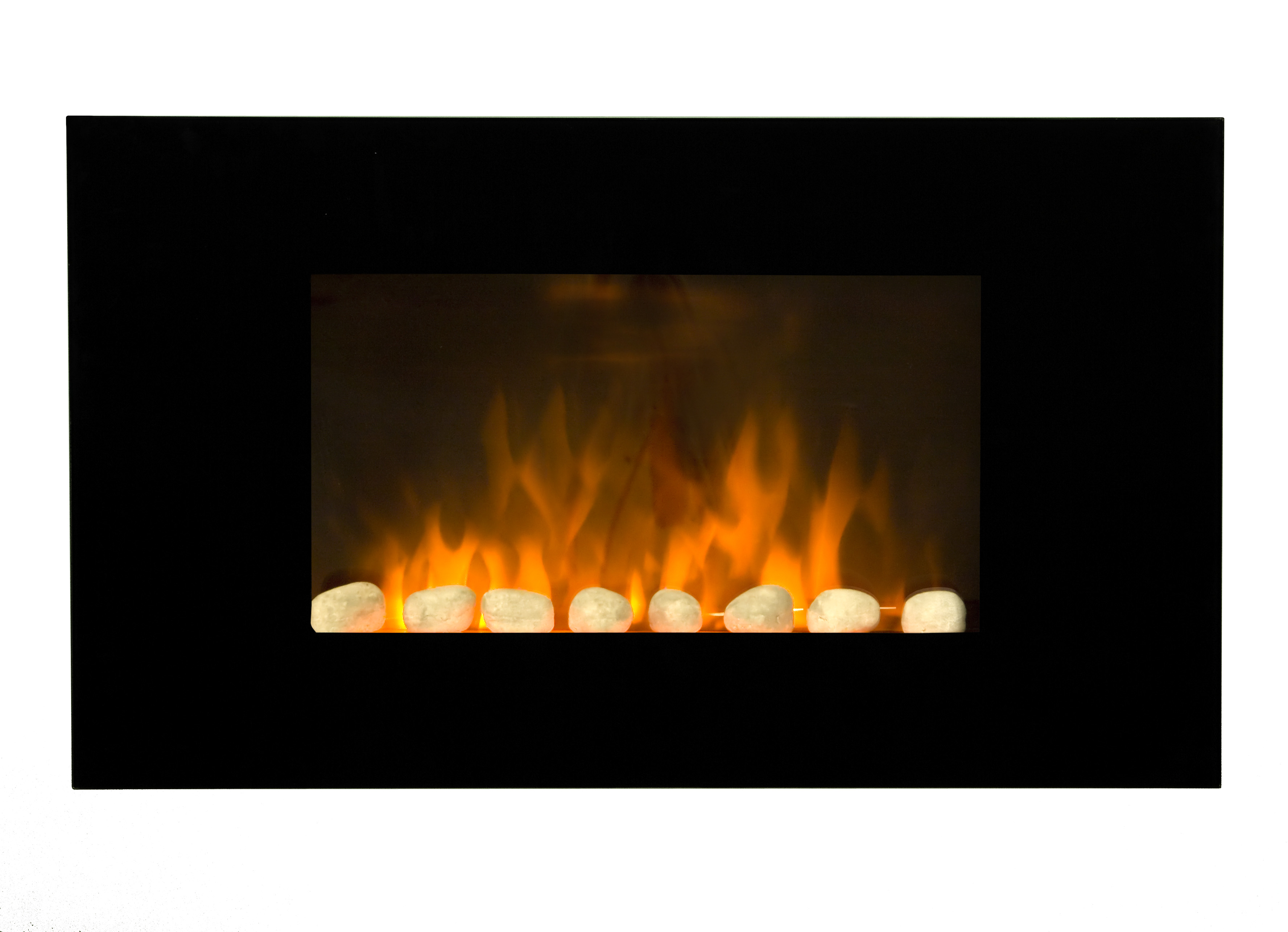Chemine lectrique design BLACK SCREEN
