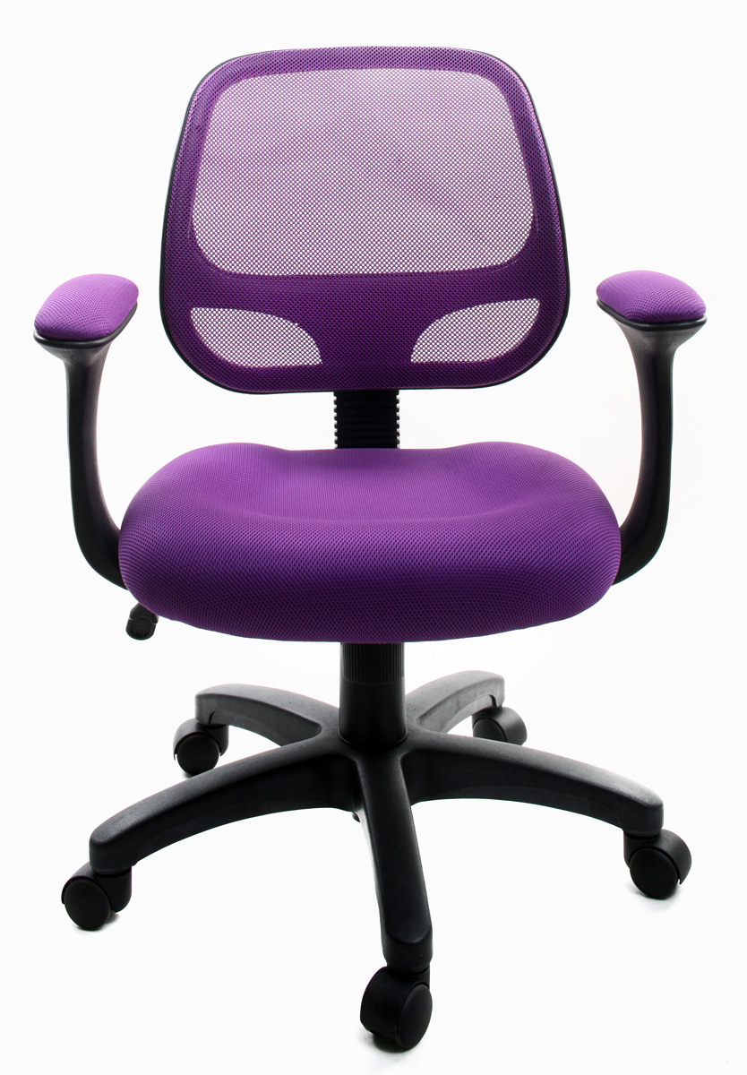 Fauteuil de bureau Tissu Maille Violet Cory ( Chai