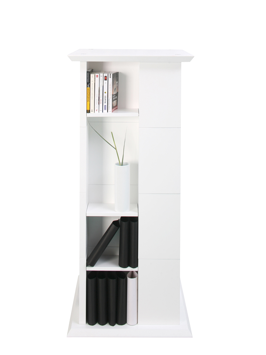 Bibliothque multimdia blanche up to you by Dominiq