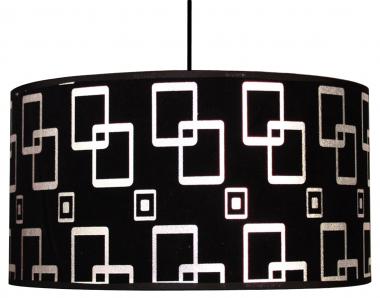Suspension velours noir ALOA