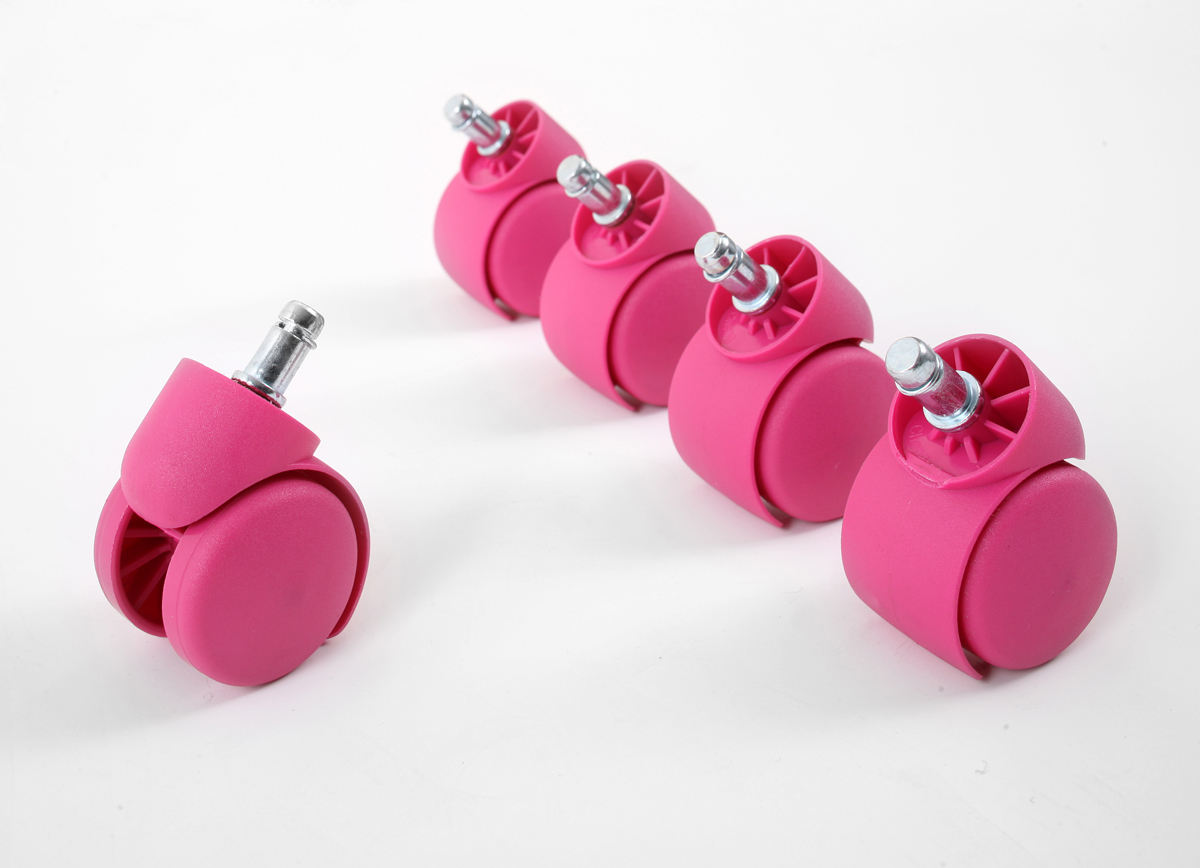 Roulettes roses
