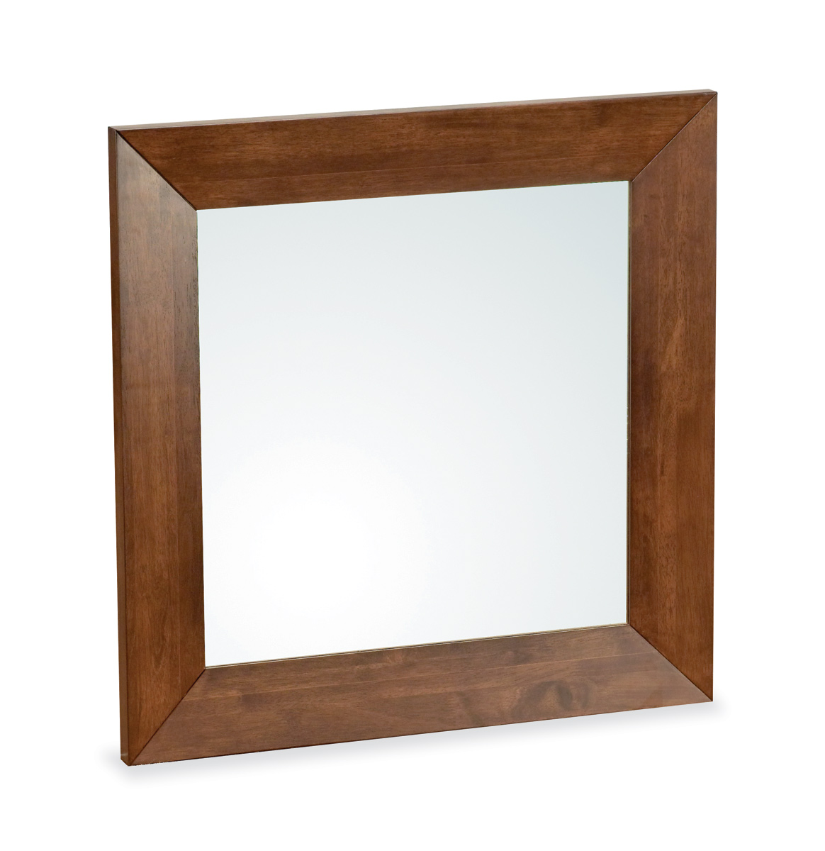 Miroir mural en bois chocolat DAFFODIL