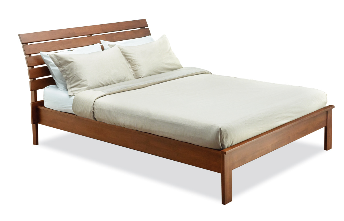 Lit 2 places 150 x 200 chne chocolat CECILIA
