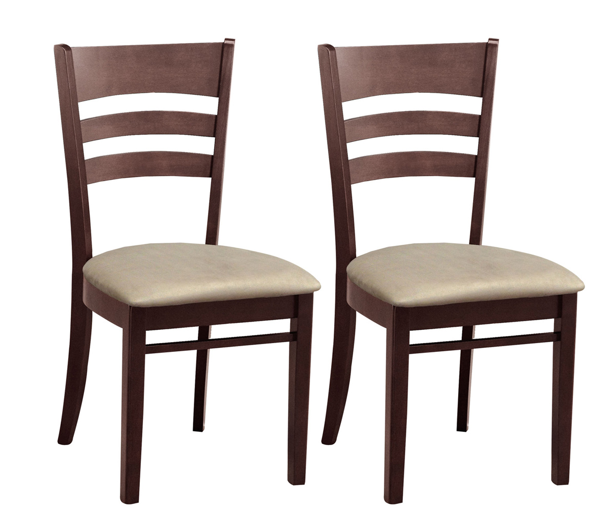 Lot de deux chaises chne weng ALICE
