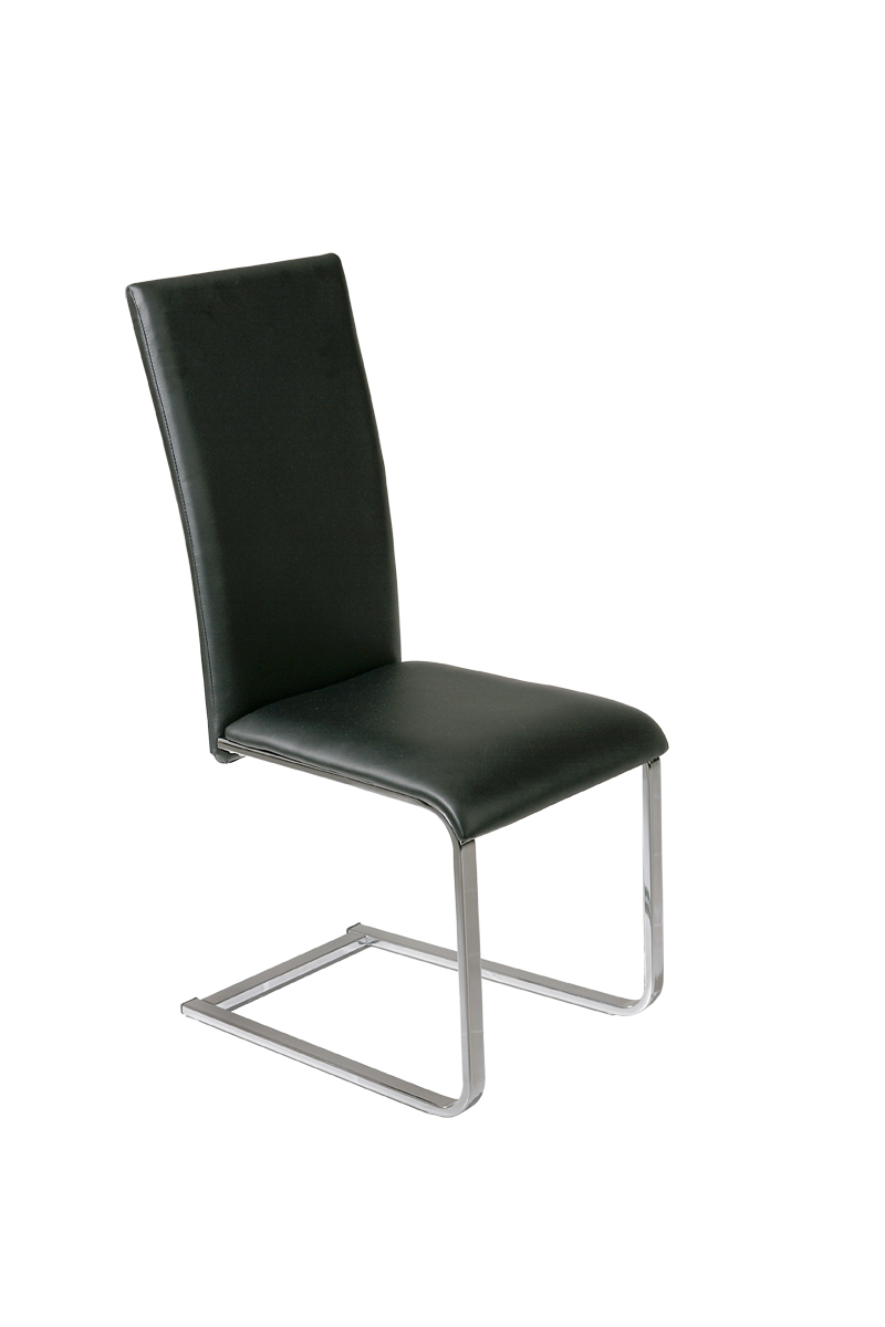 Chaise design noire Elana