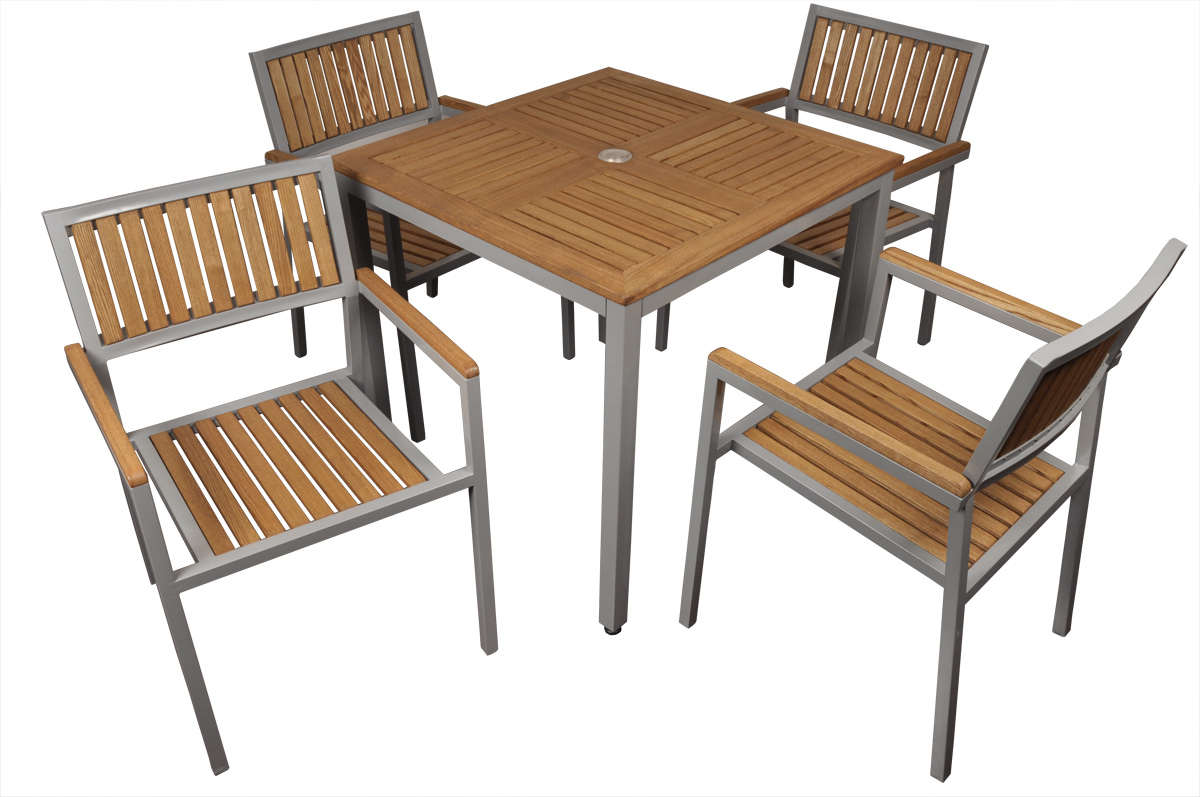 Ensemble table et chaises jardin TINOS