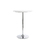 La table de bar / mange debout JAMES blanc image pub1