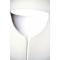 Lampadaire design m&eacute;tal DROP - coloris blanc