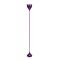 Lampadaire design m&eacute;tal DROP - coloris violet