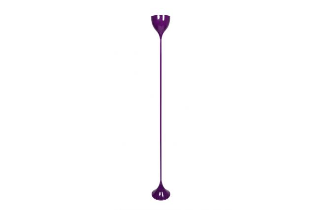 Lampadaire design m&eacute;tal DROP - coloris violet
