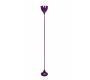 Lampadaire design m&eacute;tal DROP - coloris violet