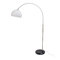 Lampadaire SIXTY small inox/pvc blanc hauteur 84,5 cm