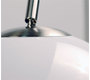 Lampadaire SIXTY small inox/pvc blanc hauteur 84,5 cm image 2
