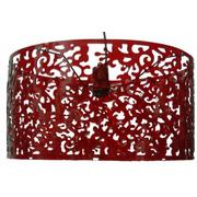 L&aacute;mpara de colgar de color rojo 46 cm OSLO image pub1