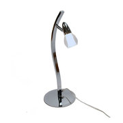 L&aacute;mpara de despacho/de sobre mesa ARTICA de metal y cristal image pub1
