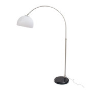 L&aacute;mpara de pi&eacute; SIXTY small inox/PVC color blanco 84,5cm de altura image pub1