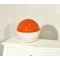 Lampe &agrave; poser moderne orange Bor&eacute;al