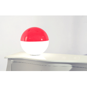Lampe &agrave; poser moderne rouge Bor&eacute;al