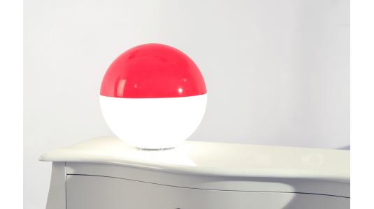 Lampe &agrave; poser rouge BOREAL image 1
