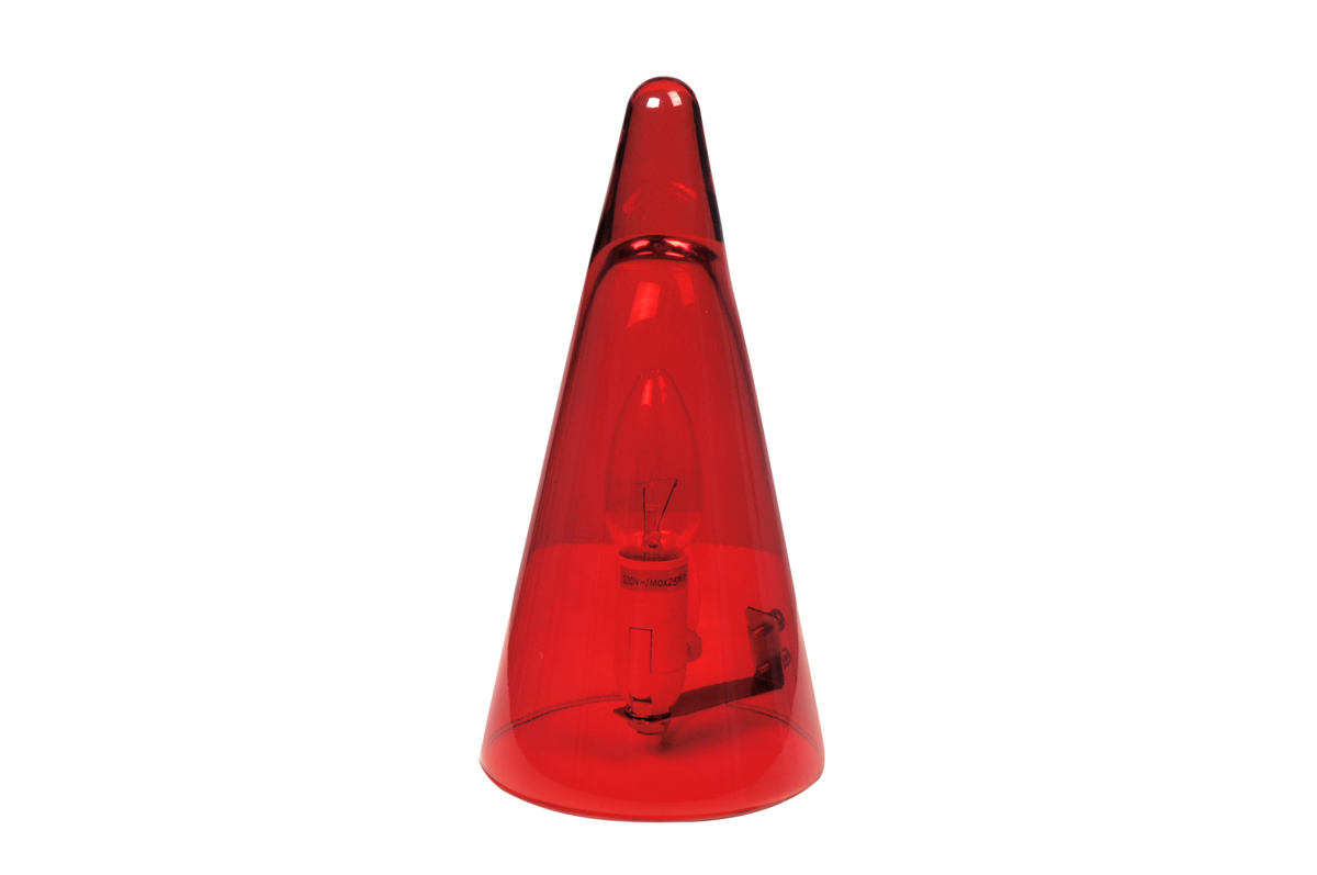 Lampe &agrave; poser rouge moderne Gyro