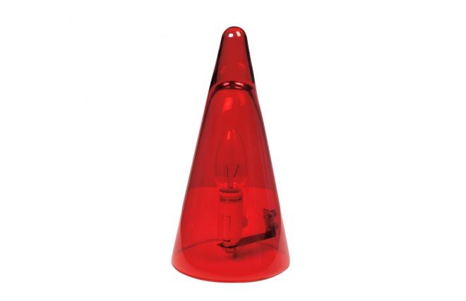 Lampe &agrave; poser rouge moderne Gyro