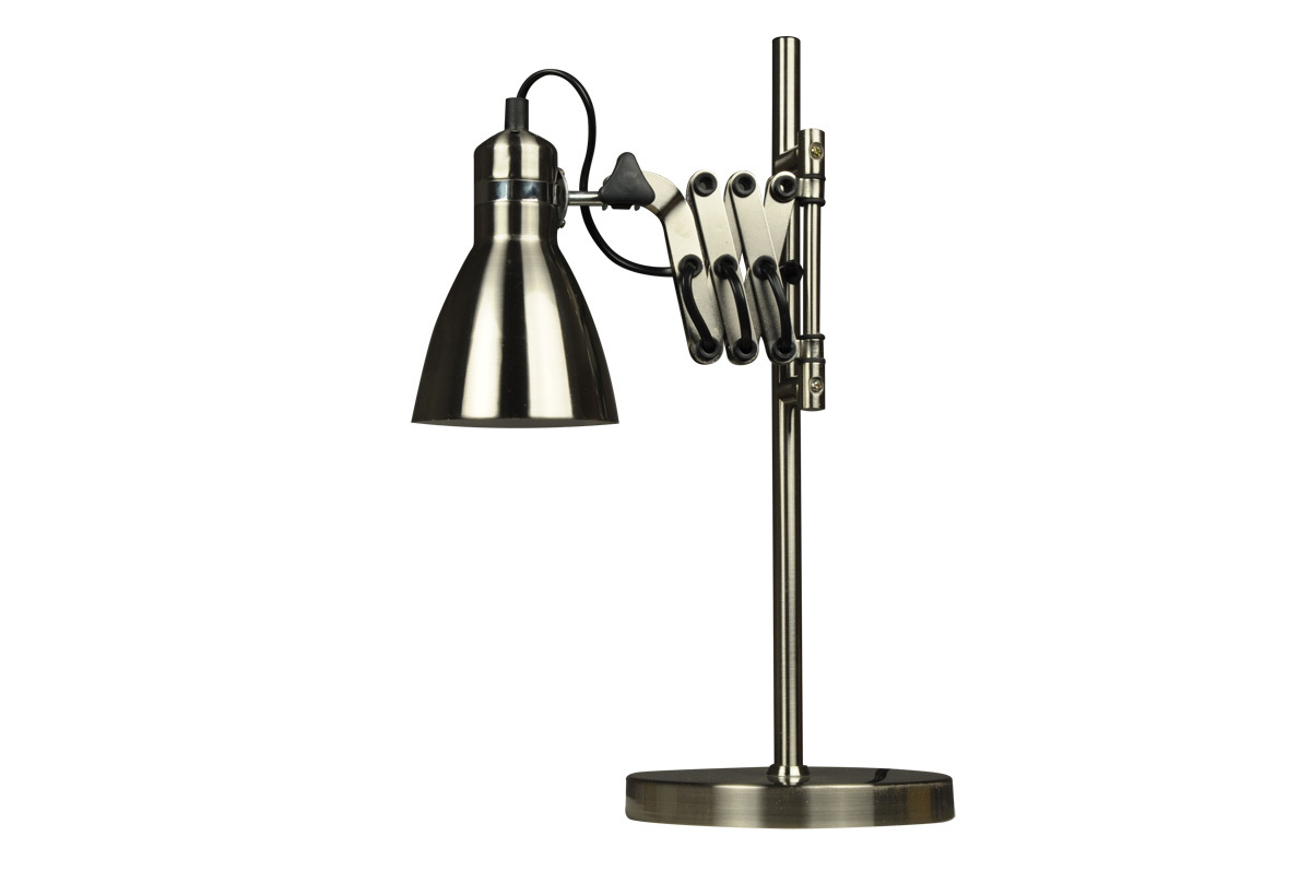 Lampe de bureau / &agrave; poser ARCHY extensible - m&eacute;tal