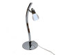 Lampe de bureau m&eacute;tal bross&eacute;/verre ARTICA image 1