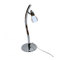 Lampe de bureau m&eacute;tal bross&eacute;/verre ARTICA image pub1