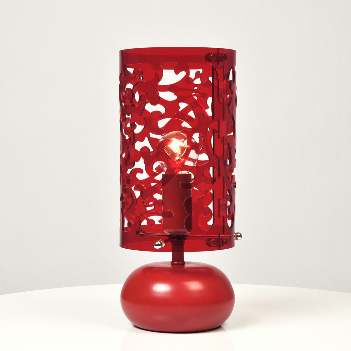 Lampe tactile rouge OSLO