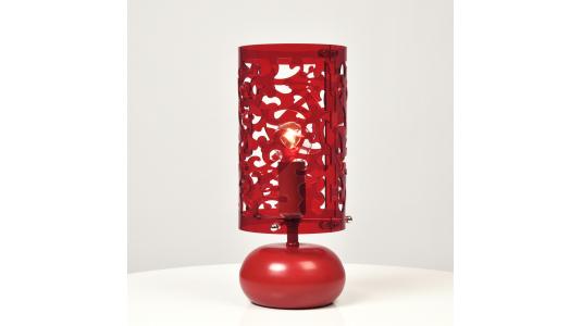 Lampe Touch OSLO - coloris rouge image 1